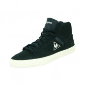 Le Coq Sportif Peletier Mid Suede Chaussures Mode Sneakers Homme Cuir Suede No Noir Homme Pas Cher Nice